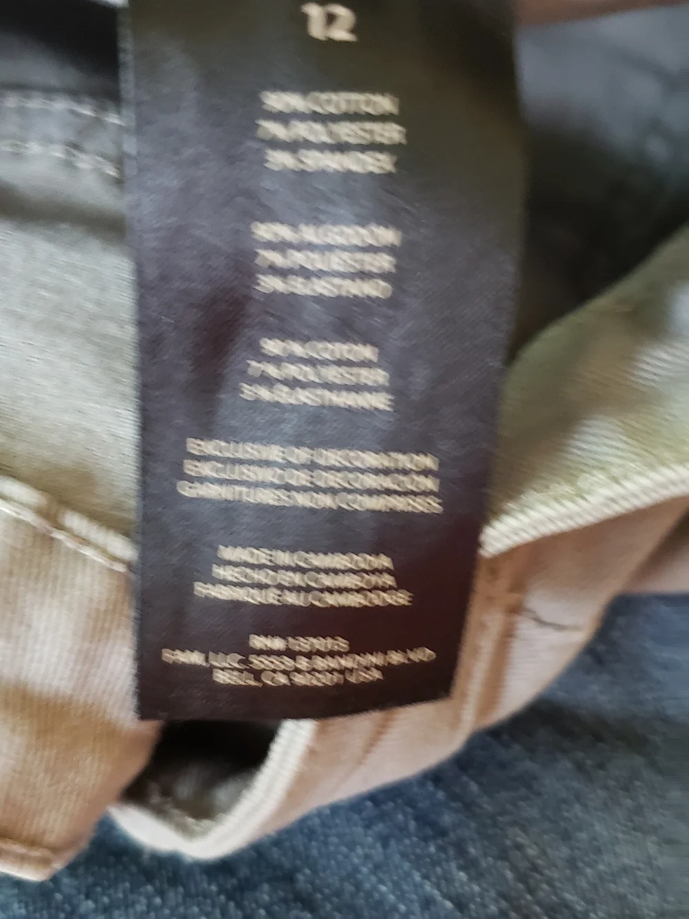 Banana Republic Women's Cropped Ankle Jeans in Tan